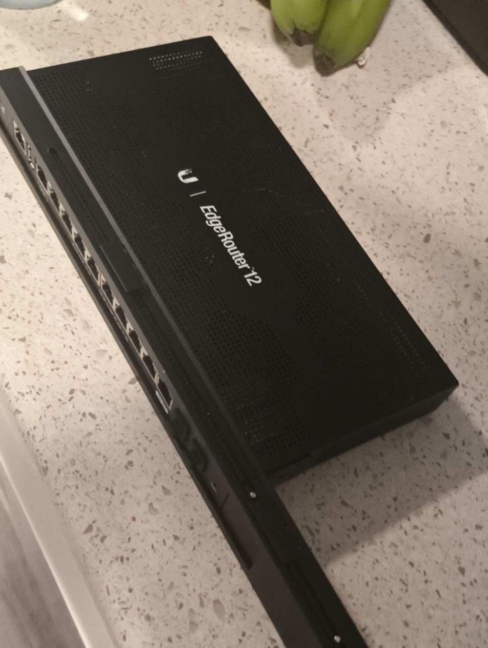 Ubiquiti EdgeRouter 12 Black Wired Network Router